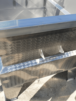 Lagar Inox 1000 Litros Chapa Italiana