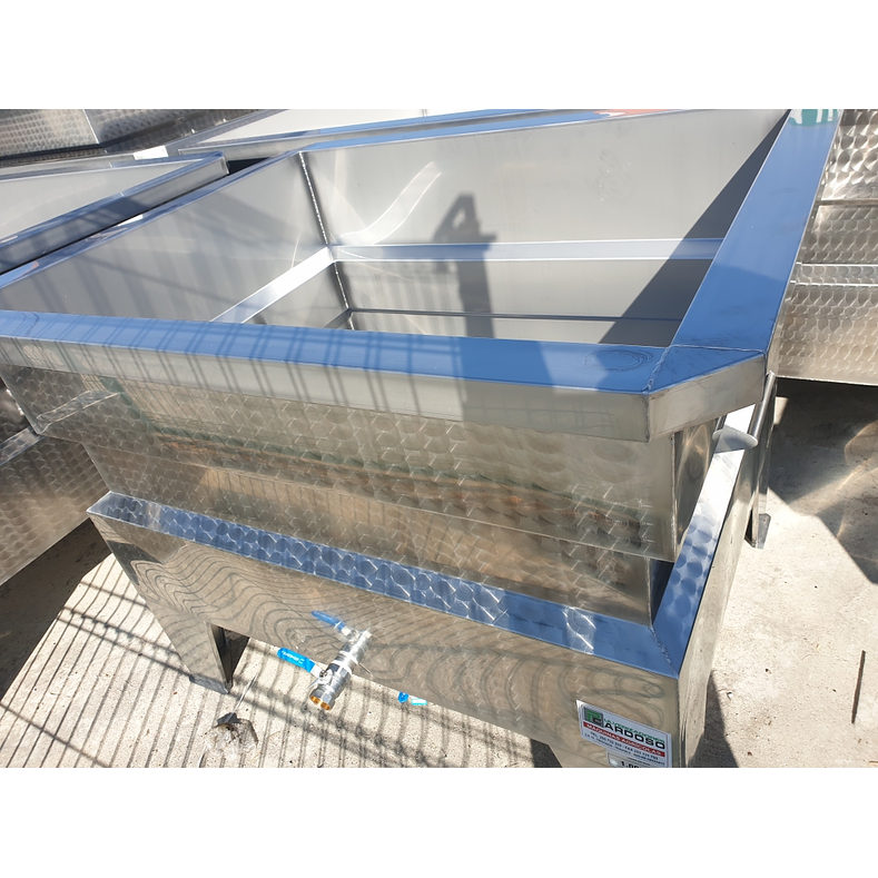 Lagar Inox 1000 Litros Chapa Italiana 5
