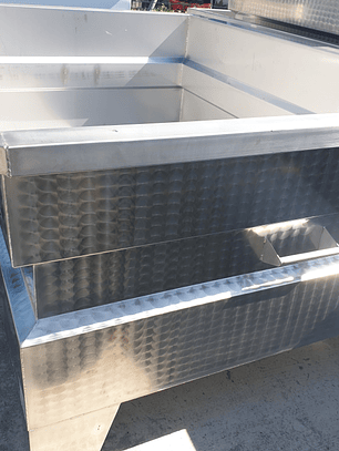 Lagar Inox 2000 Litros Chapa Italiana