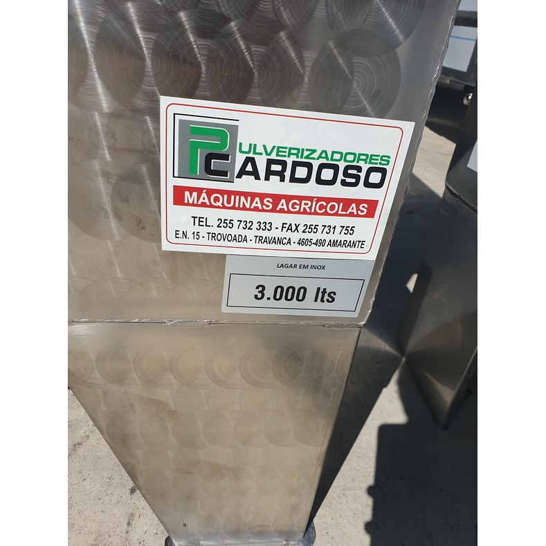 Lagar Inox 3000 Litros Chapa Italiana 6