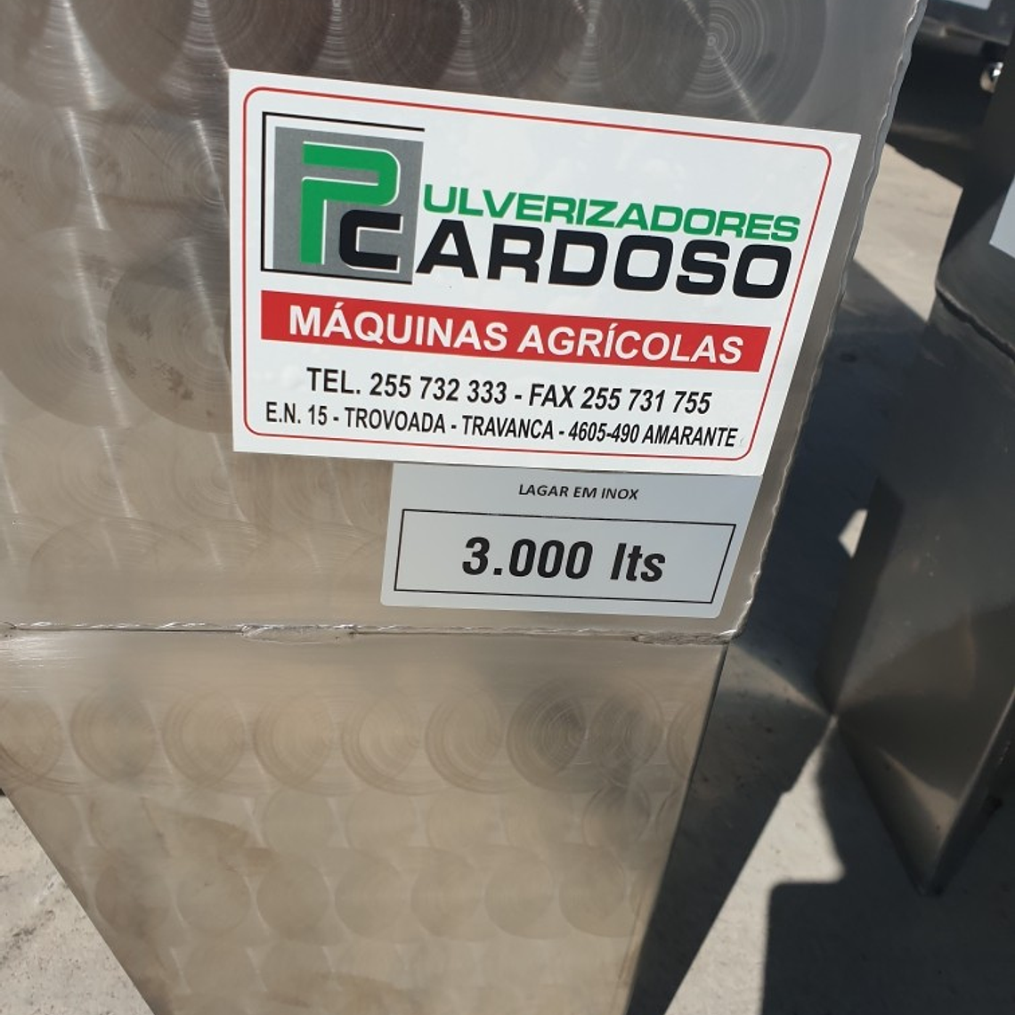 Lagar Inox 3000 Litros Chapa Italiana 6