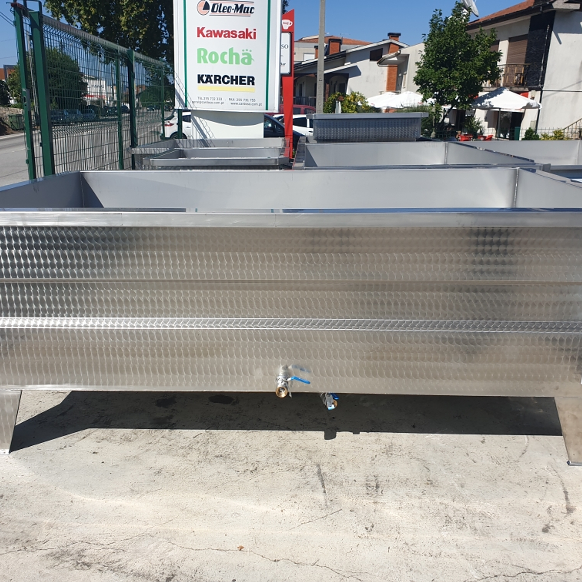 Lagar Inox 2500 Litros Chapa Italiana 1