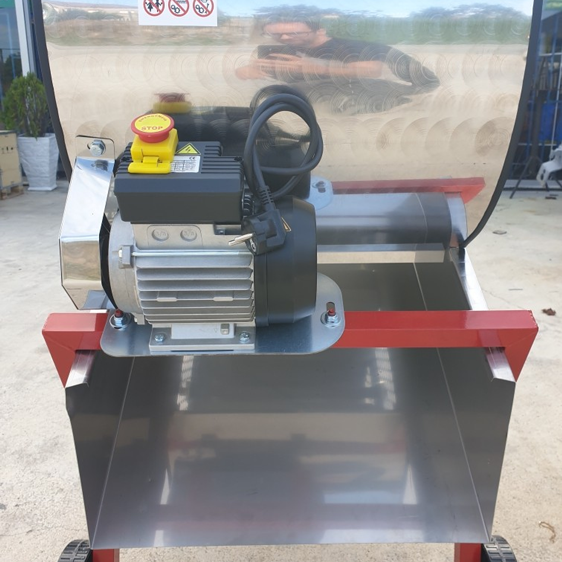 Limpador Azeitona e Cereais Inox MTS 5