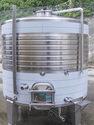  Cuba Inox Fermentação Refrigerada 5000 Litros