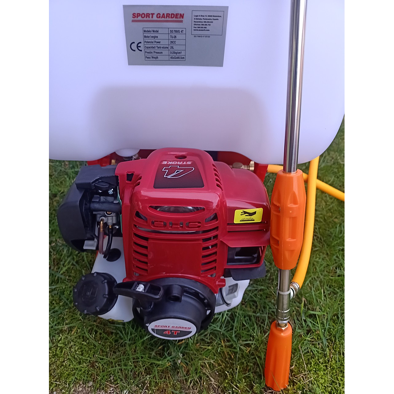 Motopulverizador SG 4 Tempos 25 Litros 2