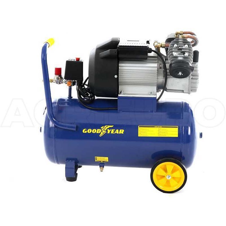 Compressor Elétrico Goodyear 3HP 50 Litros 1