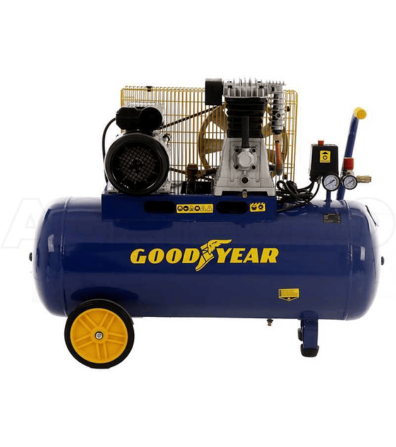 Compressor Elétrico Goodyear 3HP 100 Litros Correias