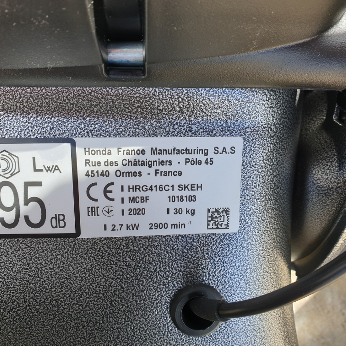 Corta Relva HONDA IZY 41S ORIGINAL 4