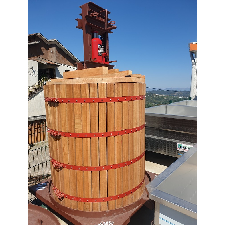 Prensa Hidraulica P/Vinho 50T C/Elevador 1