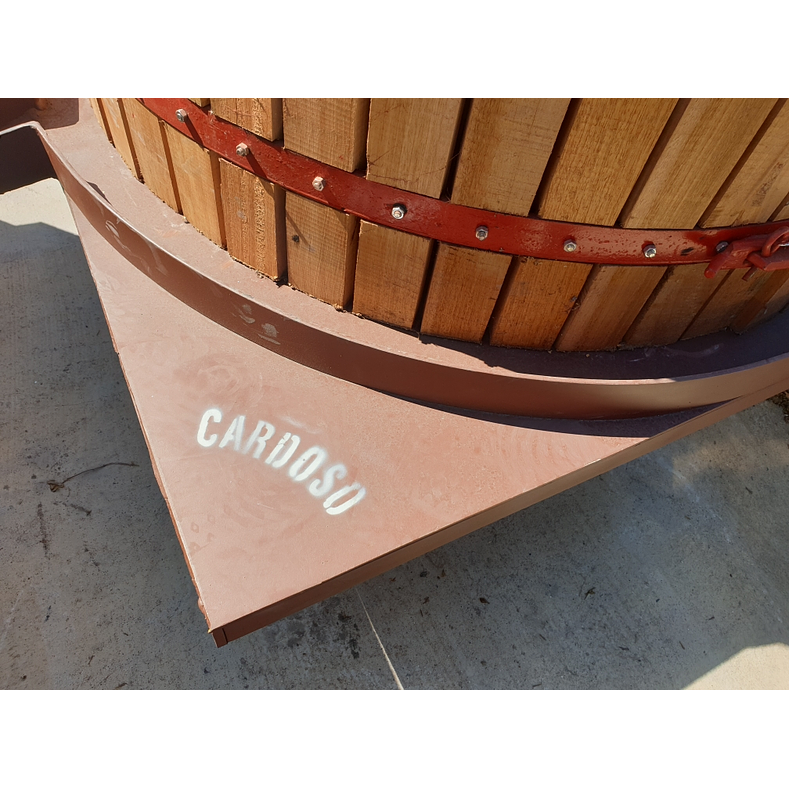 Prensa Hidraulica P/Vinho 50T C/Elevador 3