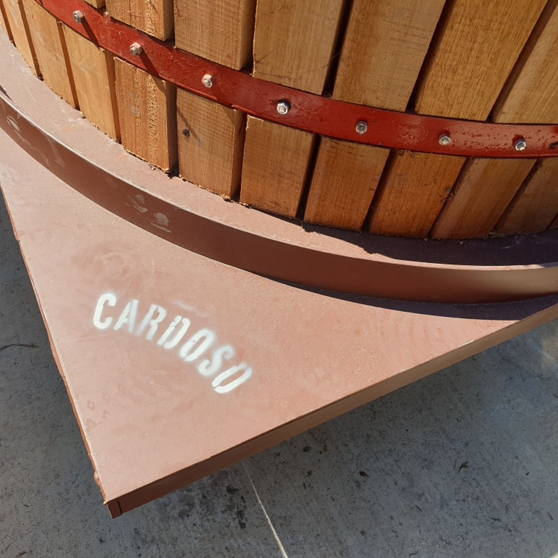 Prensa Hidraulica P/Vinho 50T C/Elevador 3