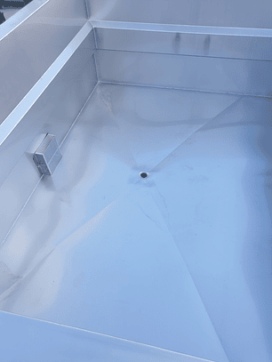 Lagar Inox 2250 Litros Chapa Italiana