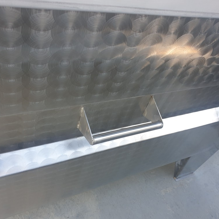 Lagar Inox 2250 Litros Chapa Italiana 5