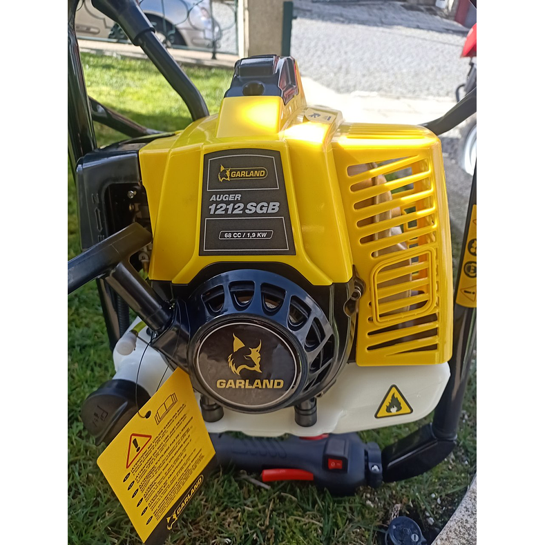 Brocadora 68cc Garland Kit 3 Brocas Com Travão 4