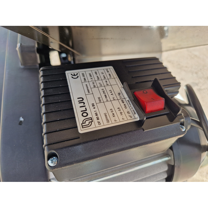 Esmagador Eléctrico Inox  4