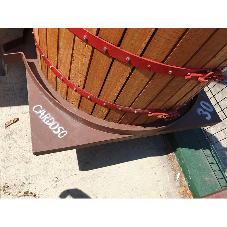 Prensa Hidráulica 32T 100x110 com guincho 2