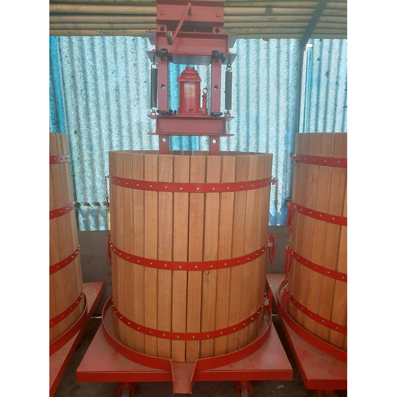 Prensa Hidráulica 30T 90x100 c/guincho 3