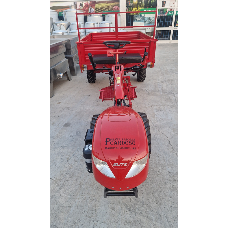 Motocultivador Blitz M80 C/Reboque Tracção 2