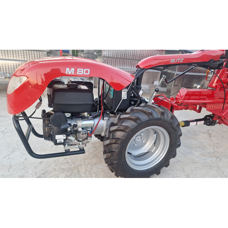 Motocultivador Blitz M80 C/Reboque Tracção 4