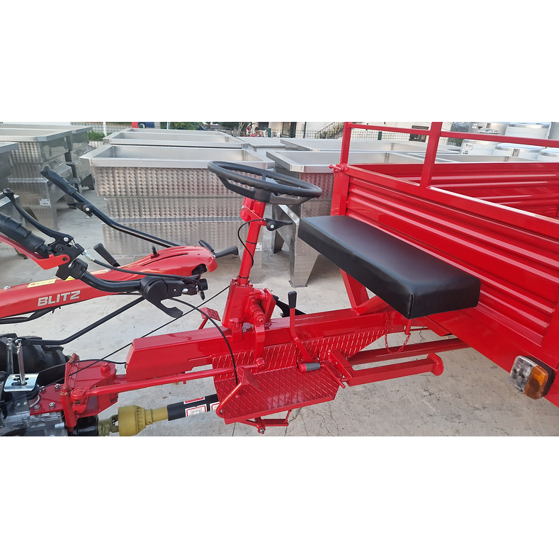Motocultivador Blitz M80 C/Reboque Tracção 5