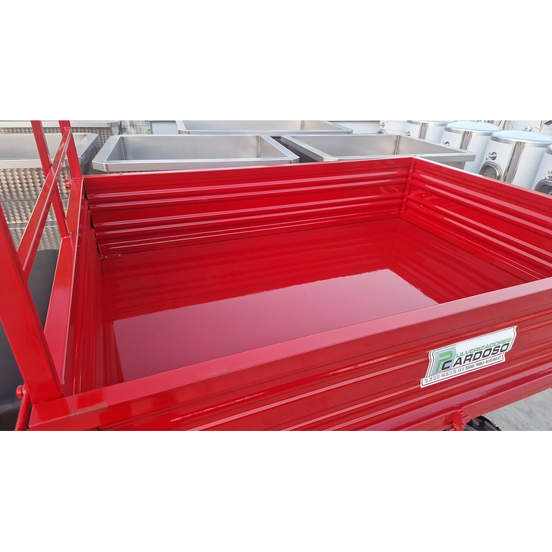 Motocultivador Blitz M80 C/Reboque Tracção 6