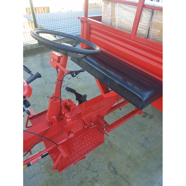 Motocultivador Valpadana M120 C/Reboque Tração 2