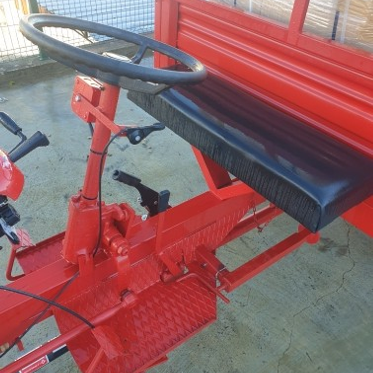 Motocultivador Valpadana M120 C/Reboque Tração 2