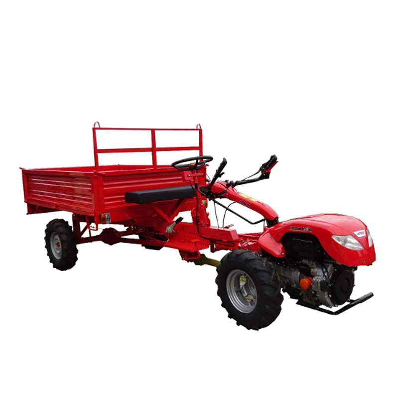 Motocultivador Valpadana M120 C/Reboque Tração 1