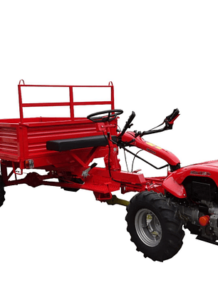 Motocultivador Valpadana M120 C/Reboque Tração