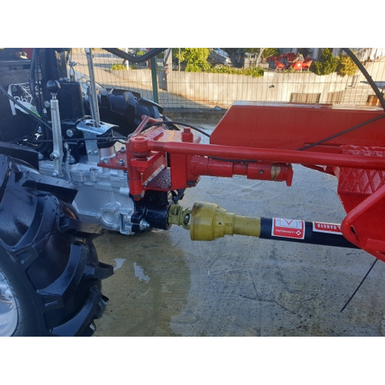 Motocultivador Valpadana M120 C/Reboque Tração 6