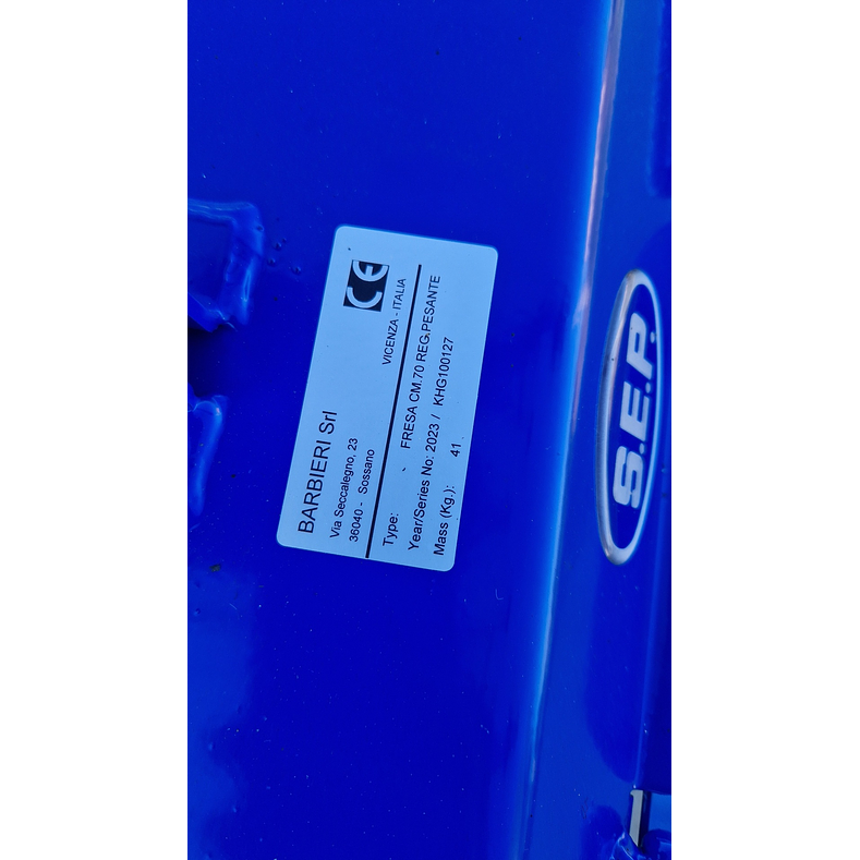 Motocultivador SEP Kohler KD400 A.E. 7