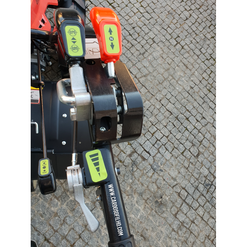 Motocultivador Gasolina 7 HP Frese 65cm 6