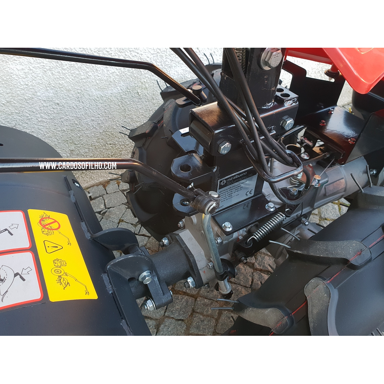 Motocultivador Gasolina 7 HP Frese 65cm 9