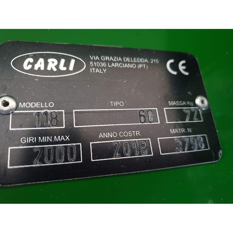 Triturador Martelos Carli Valpadana 60cm 7