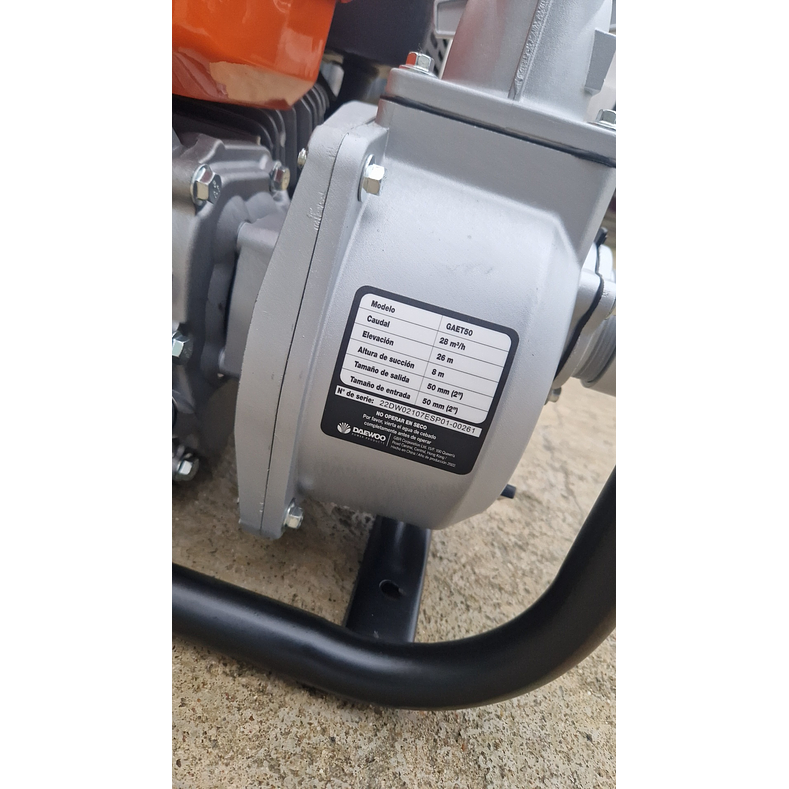 Motobomba DAEWOO 4T 2 5