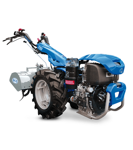 Motocultivador BCS 750 LOMBARDINI Com Arranque Electrico