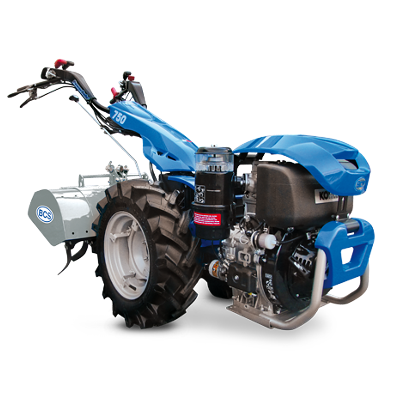 Motocultivador BCS 750 LOMBARDINI Com Arranque Electrico 1