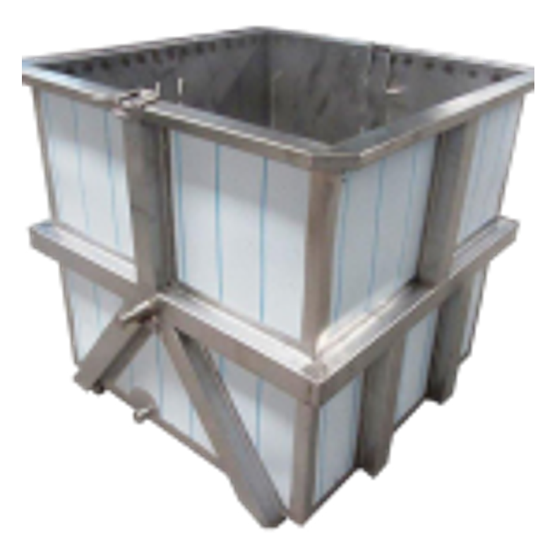 Contentor Inox 1250 Litros - Transporte Uvas 1