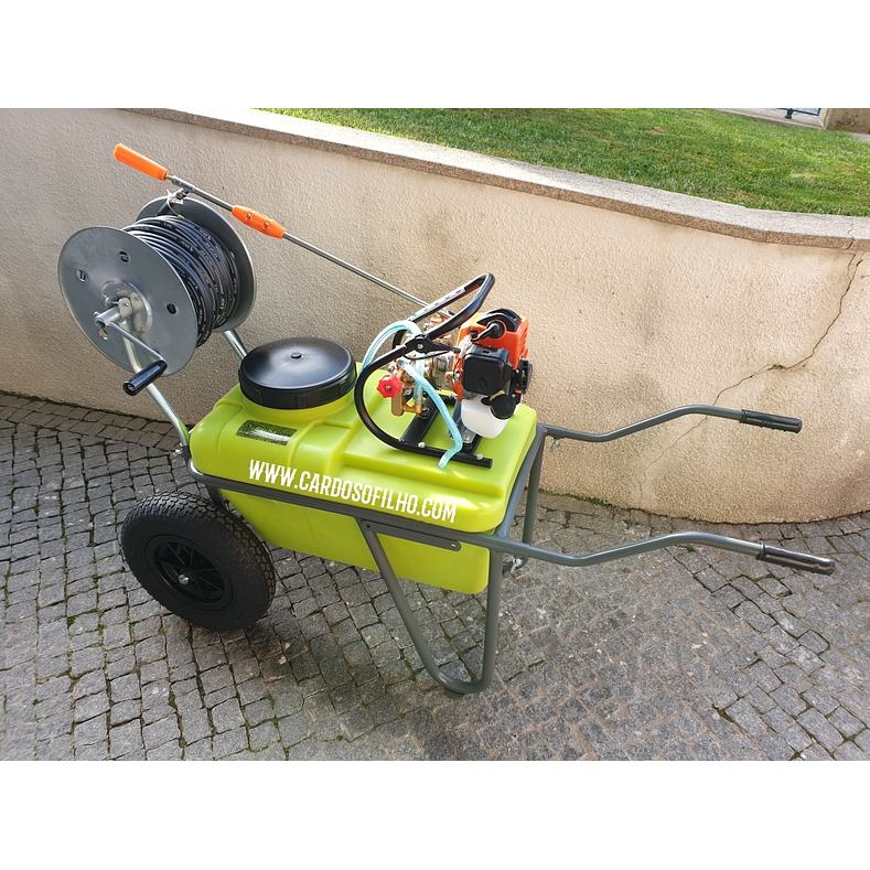 Carrinho Sulfatar Rocha 65 Litros 2 Tempos 1