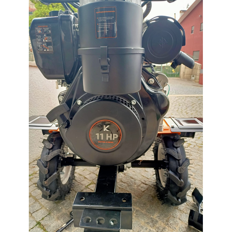 Mini Trator DIESEL  11HP Arranque Eletrico 3