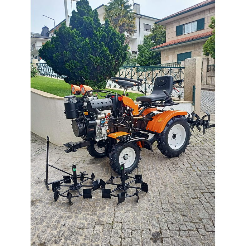 Mini Trator DIESEL  11HP Arranque Eletrico 9