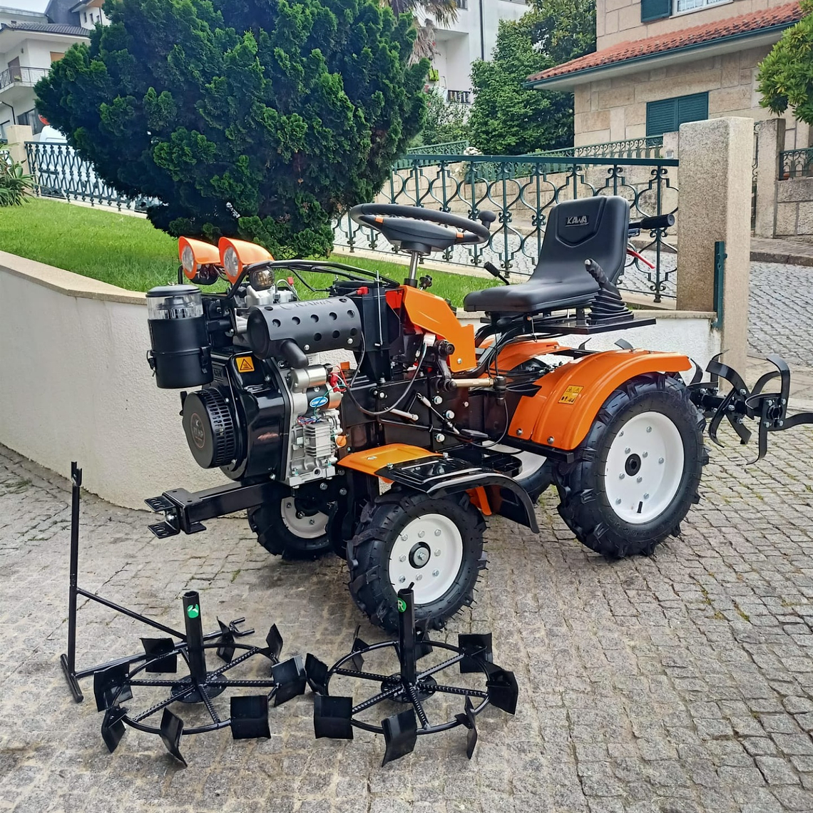 Mini Trator DIESEL  11HP Arranque Eletrico 10