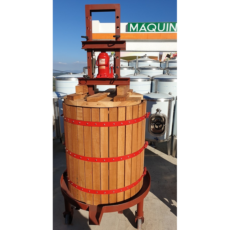 Prensa Hidráulica 20T 80x90 1