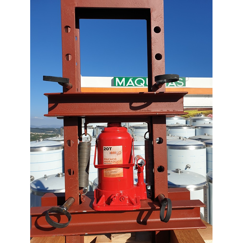 Prensa Hidráulica 20T 80x90 3