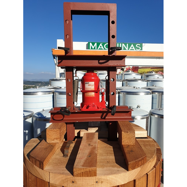Prensa Hidráulica 20T 80x90 5
