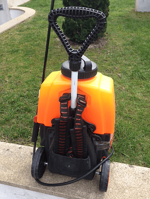 Pulverizador Bateria Com Rodas