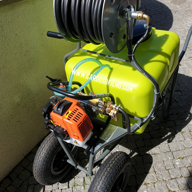 Carrinho Sulfatar Rocha 100 Litros 2 Tempos 2