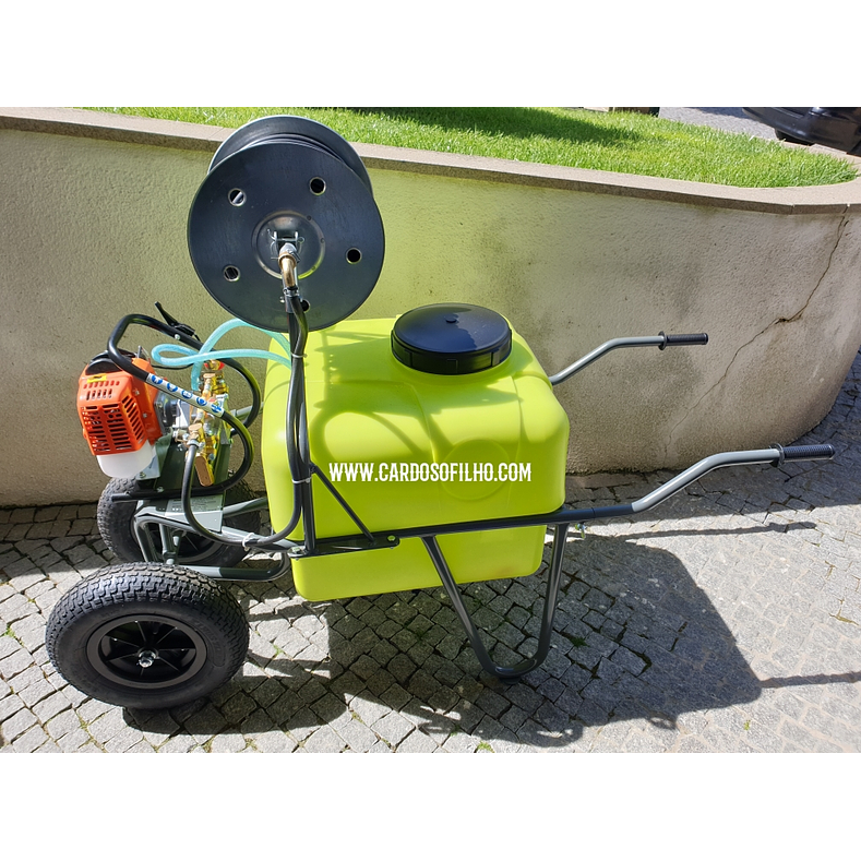 Carrinho Sulfatar Rocha 100 Litros 2 Tempos 1