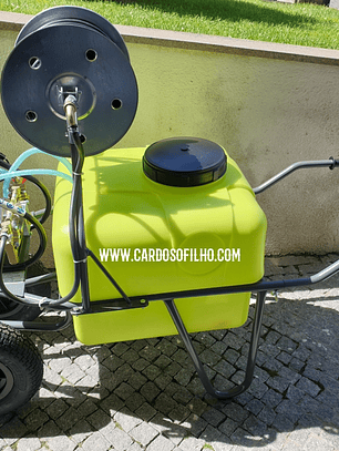 Carrinho Sulfatar Rocha 100 Litros 2 Tempos