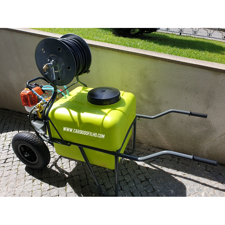 Carrinho Sulfatar Rocha 100 Litros 2 Tempos 3